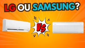 Comparativo do ar condicionado LG e Samsung