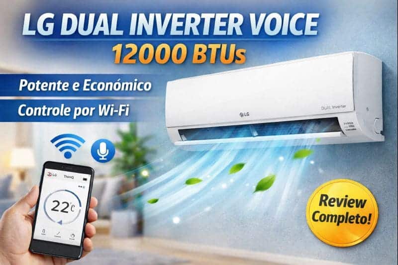 LG Dual Inverter Voice 12000 Btu