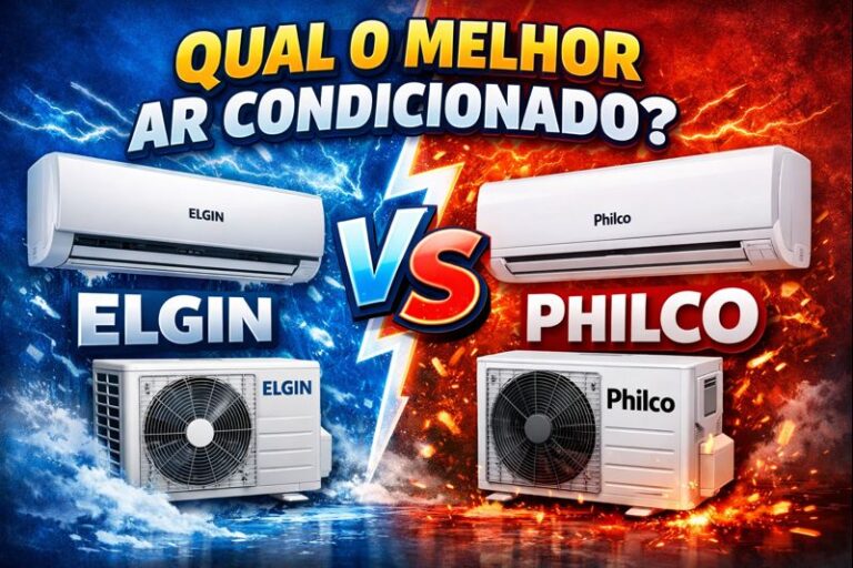 qual o melhor ar condicionado elgin ou philco